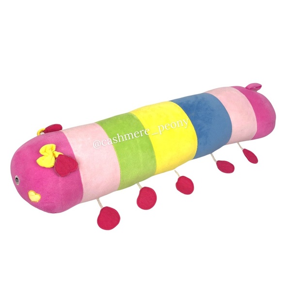 Other - Rainbow Caterpillar Plush Pillow